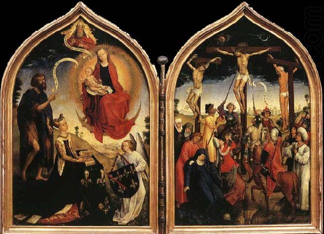 Diptych of Jeanne of France, WEYDEN, Rogier van der